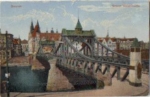 Bremen Grosse Weserbrucke, br. 23.12.1918 Hanover railway post - ...., train no. 217