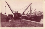 Isigny, barge, Nouveau Quai * approx. 1910