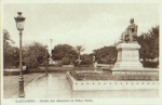 Egypt Alexandria Garden and Monument to Nubar Pacha Denkmal *ca.1910