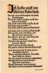 Patriotica I once had a beautiful fatherland * around 1910