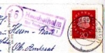 Heuchelheim country postmark Post office stamp o 9.5.1960