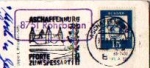 63700 Rohrbrunn country postmark post office stamp o 2.8.1963 on postcard Spessart