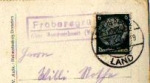 08548 Fröbersgrün Landpoststempel o 7.8.1938 auf AK Syrau  Drachen  höhle