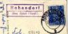 08648 Hohendorf country postmark o September 8, 1955