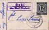 08626 Sohl country postmark o approx. 1947 on birthday card