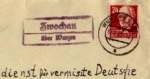 04808 Zwockau via Wurzen country postmark Thallwitz o 18.2.1949 on envelope