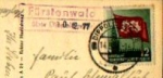 01778 Fürstenwald Country postmark post office postmark o 14.9.1953 on postcard
