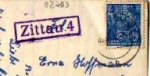 02763 Zittau 4 Landpoststempel Posthilfsstellenstempel o 4.12.1956 auf AK