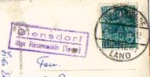 15864 Diensdorf country postmark on AK Scharmutzelsee o July 23, 1960