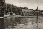 09623 Rechenberg-Bienenmuhle Eastern Ore Mountains air bath with HO cafe * approx. 1970