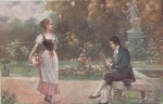 A love model artist card o 11.11.1920
