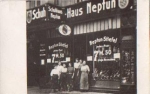 Fuerth shoe store  Neptun Sternstrasse real photo * 21.8.1913