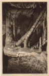 91346 Streitberg Bing Cave fallen columns cave grotto o 9.10.1929