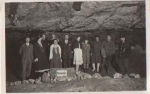 ​38889 Höhle Heimkehle Gruppenfoto Grotte * ca. 1930