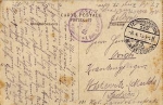 Feldpostkarte Reserve-Invanterie-Regiment Nr. 241 1. Bataillon 2. Kompanie o 08.04.15