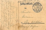Feldpostkarte Infanterie-Division Nr. 23 o 08.01.1915