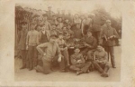 Deutsche Soldaten 1. WK. Gruppenfoto * ca. 1915