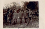 1. WK., Group photo gebr. January 21, 1917