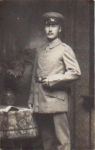 Deutscher Soldat 1. WK. Echtfoto * ca. 1915