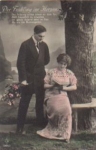 Lovers woman reading 