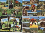 Black Forest costumes 4 cards