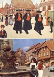 Costumes France 2 cards