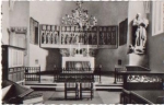 25938 Nieblum Insel Foehr Kirche St. Johannis Innenraum * ca. 1960
