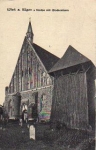 18556 Wiek Kirche mit Glockenturm *ca. 1910