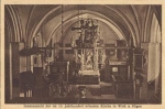 18556 Wiek Innenansicht der im 13. Jahrhundert erbauten Kirche *ca. 1910