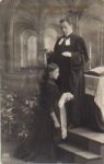 Konfirmation Glückwunsch Serienkarte 4263/2 gebr. ca. 1920