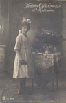 Konfirmation Serienkarte 34/2 gebr. ca. 1920