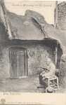 38889 Burg Regenstein Vorraum z. Burgverlies mit dem Burgvoigt * ca. 1900