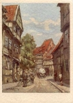 38820 Alt-Halberstadt Künstlerkarte W. Gemm 