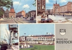 Rostock postcard used circa 1965