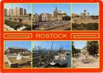 Rostock postcard from March 1st, 1987