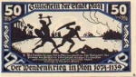 24306 Plon city emergency money 50 pfennigs Wendish War No. 6 1921
