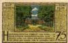 24306 Plon city emergency money 75 pfennigs Herzoglusthaus Toerst 1921
