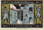 24321 Luttenborg city emergency money 50 pfennigs Bottermelkskrieg No. 2 1921