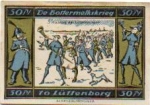 24321 Luettenborg city emergency money 50 pfennigs Bottermelkskrieg No. 3 1921
