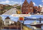 24786 Rendsburg  Stadttheater  Hochbrücke gebr. 26.8.1971