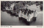24960 Glucksburg Castle aerial view on August 19, 1936
