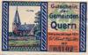 24972 Quern city emergency money worth 25 pfennigs church, 1921
