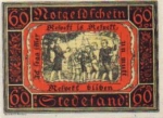 25920 Stedesand city emergency money 60 pfennigs respect 1920