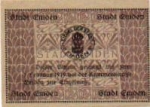 26720 Emden city emergency money 5 marks 1919