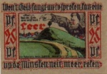 26789 Leer, city emergency money, worth 25 pfennigs, Plytenberg, 1921