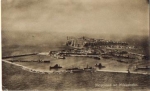 27498 Helgoland Kriegshafen Luftaufnahme  *ca. 1940