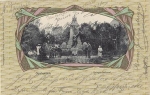 27500 Geestemuende War Memorial Art Nouveau card o 14.8.1904