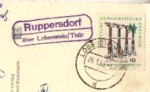 07356 Ruppersdorf via Lobenstein Country postmark o March 29, 1961 on Easter card