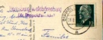 01776 Bärenburg-Waldbärenburg post office stamp o about 55 on postcard