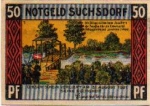 Suchsdorf city emergency money 50 pfennigs No. 1 1921